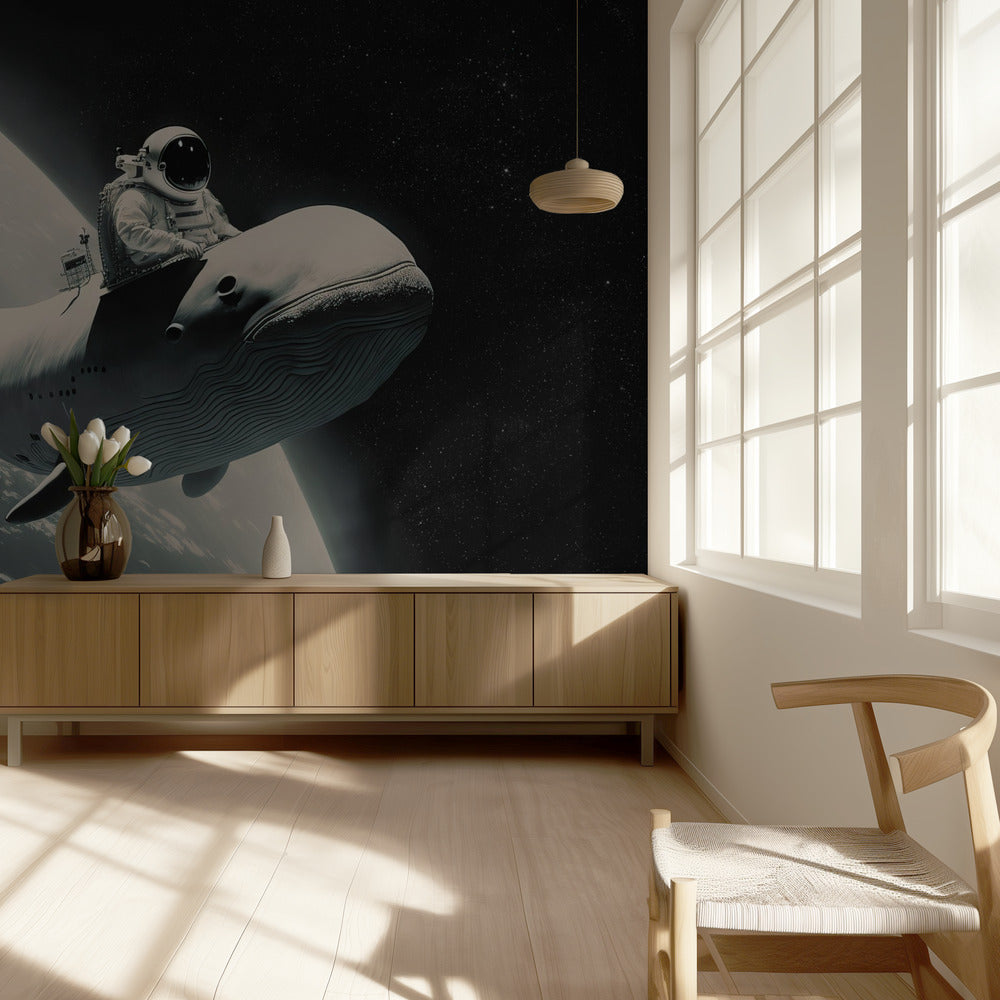 Kosmischer Walritt | Hintergrundbild