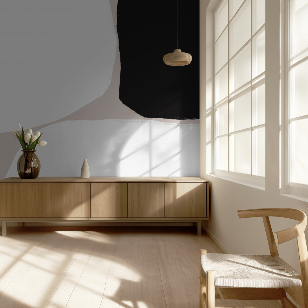Monochrome Harmonie | Tapete