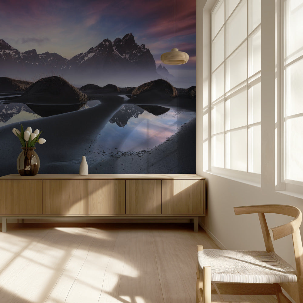 Leuchtendes Vestrahorn | Hintergrund