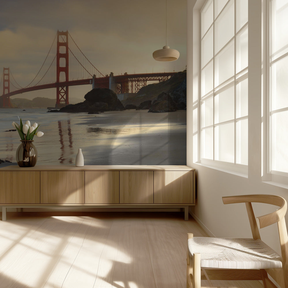 Golden Gate Morgen | Hintergrundbild