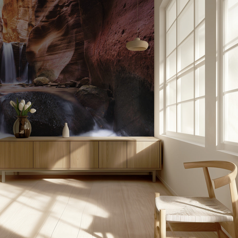 Canyon Wasserfall | Tapete