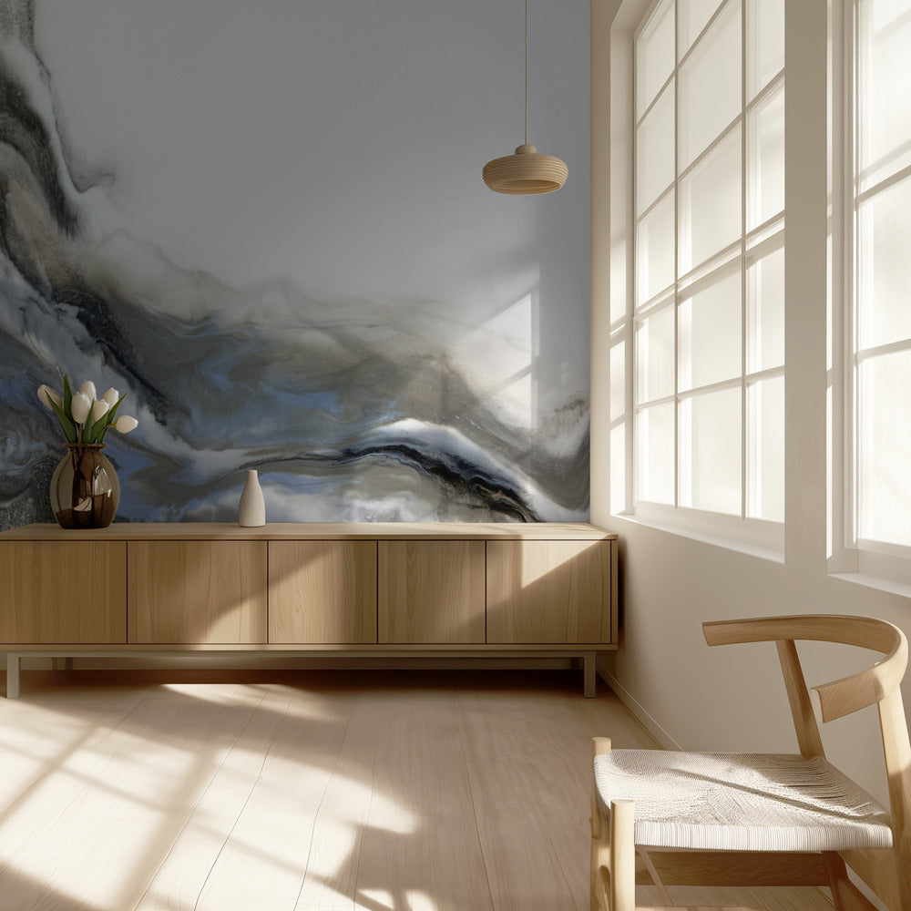 Grauer Rauch | Tapete