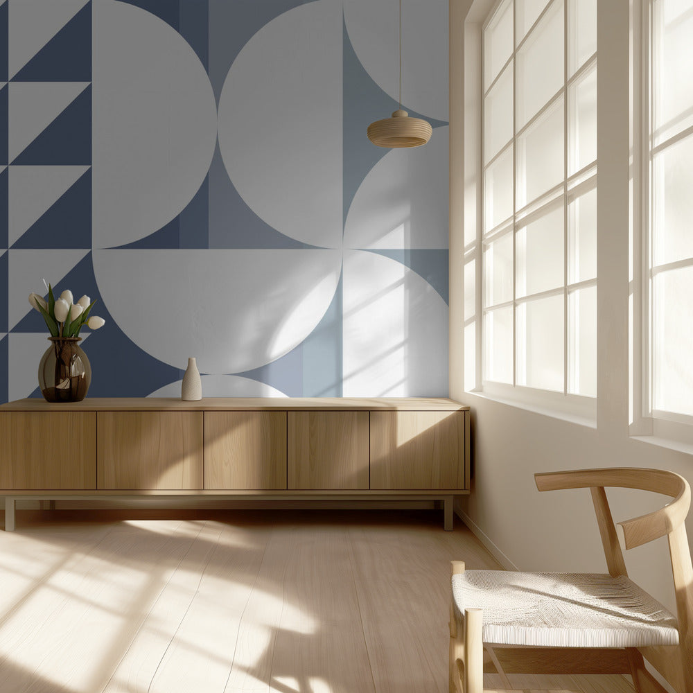 Geo Half Nr. 3 | Tapete