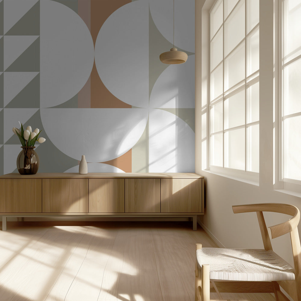 Geo Half Nr. 6 | Tapete