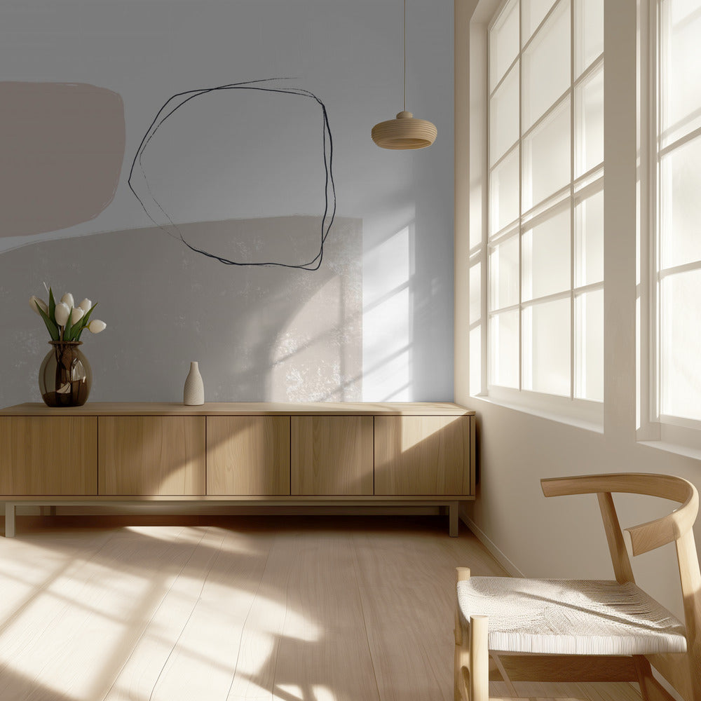 Abstrakte geometrische Formen | Tapete