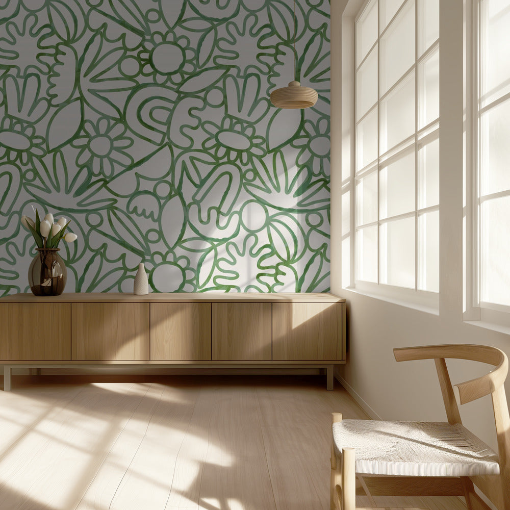 Botanische Harmonie | Tapete