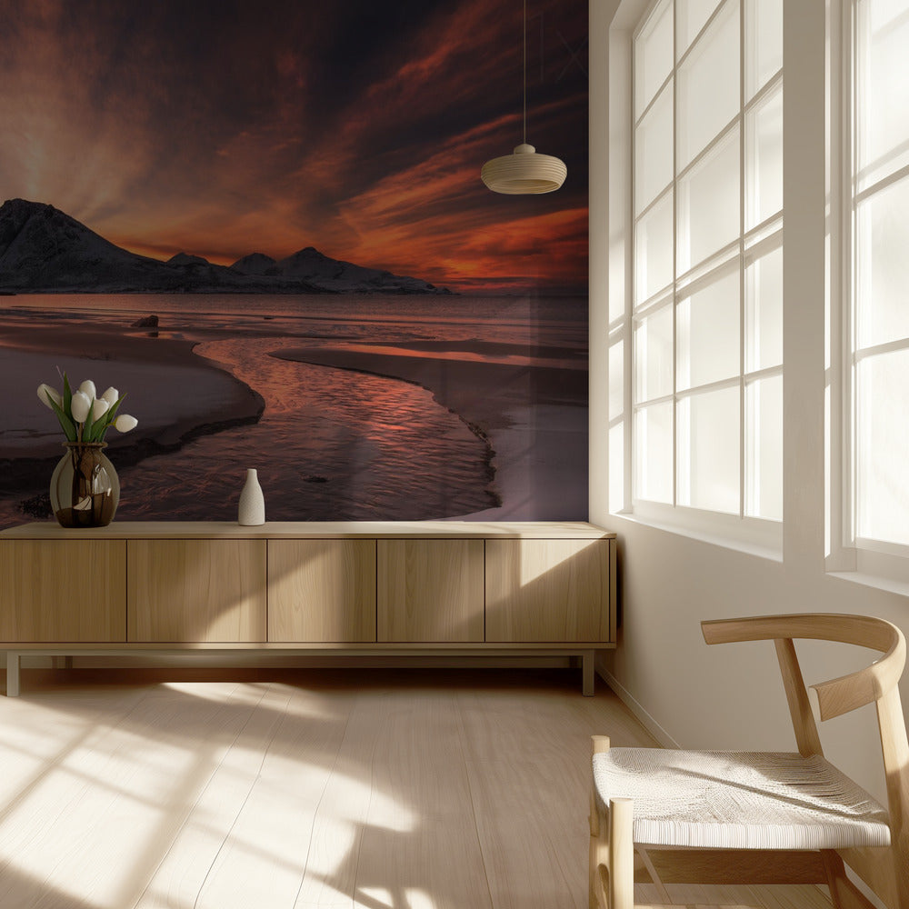 Goldener Sonnenuntergang | Tapete