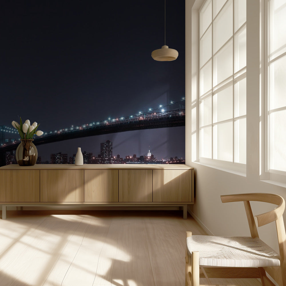 Skyline von Manhattan und Brooklyn Bridge | Hintergrundbild