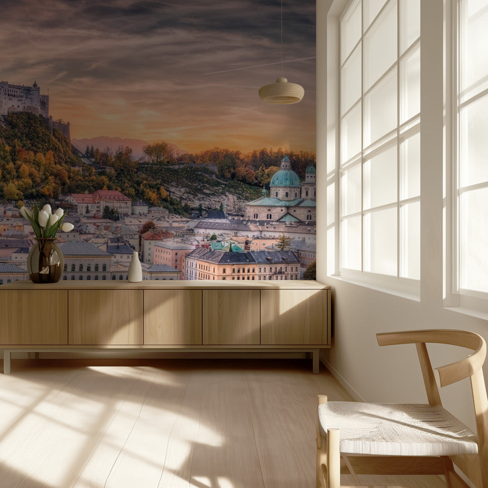 Salzburg in Herbstfarben | Hintergrundbild