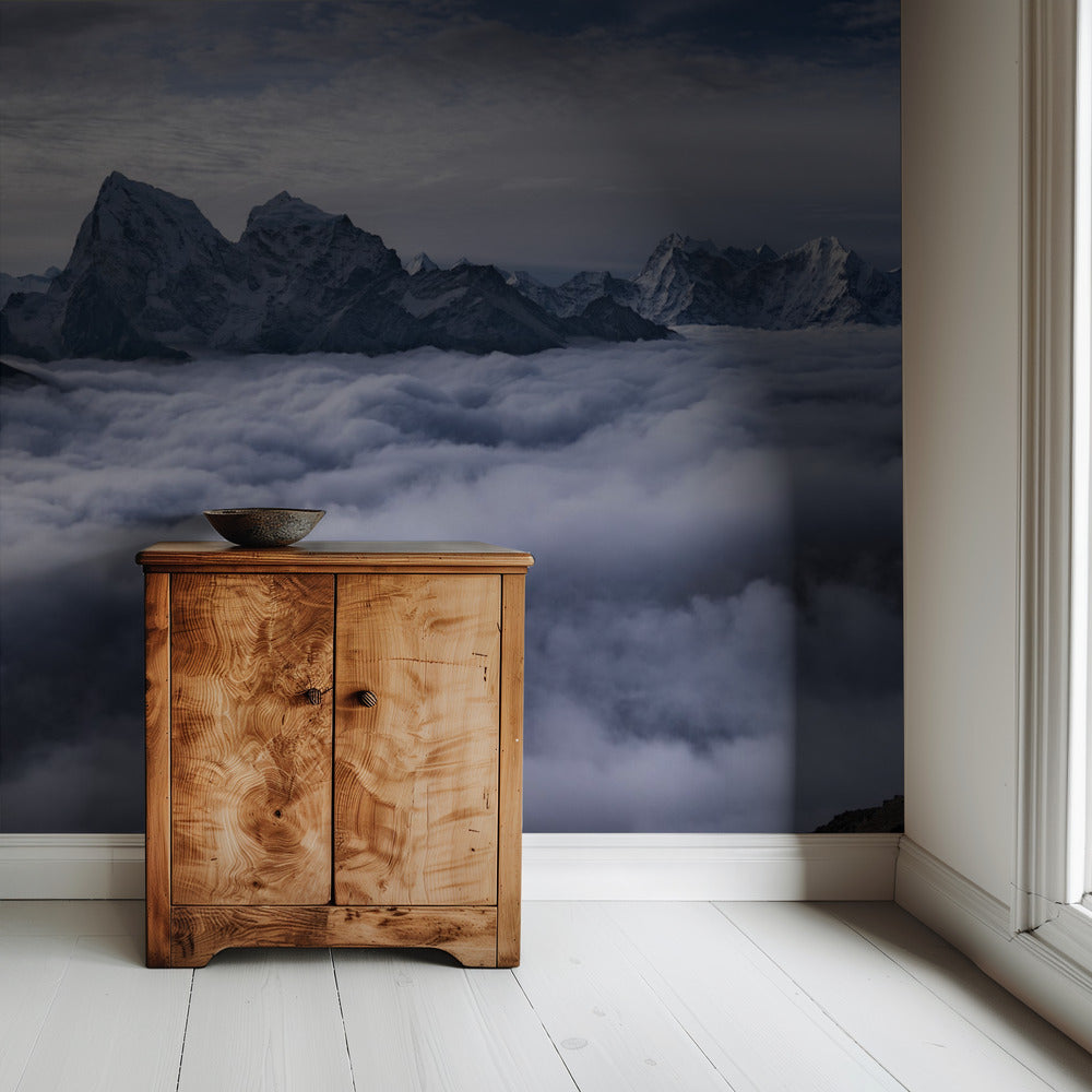 Wolkenfluss | Tapete