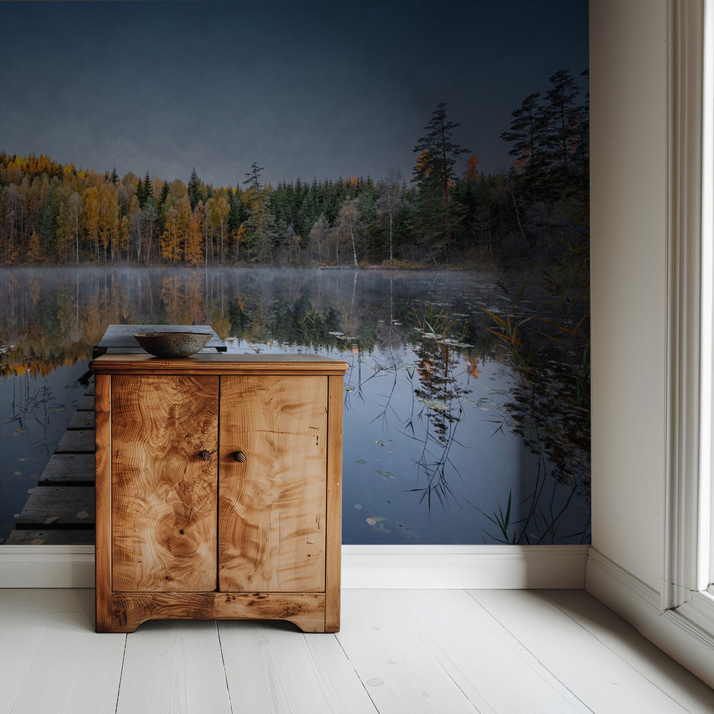 Herbstpier | Tapete