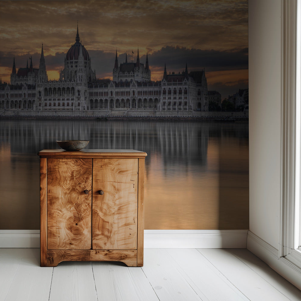 Sonnenaufgang in Budapest | Hintergrundbild