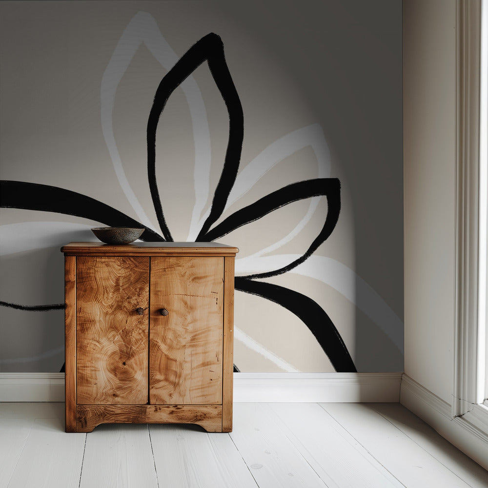 Abstrakte Blumen | Tapete
