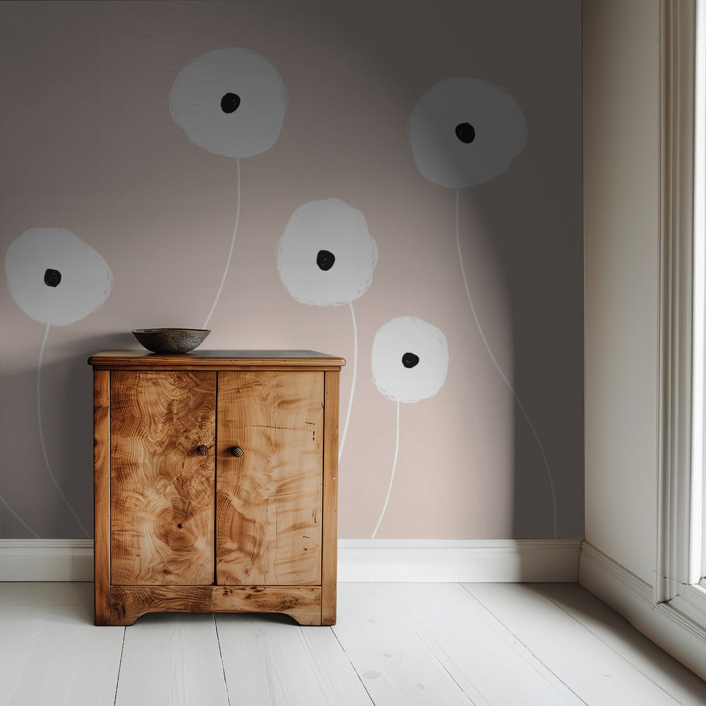 Scandi Blumen | Tapete