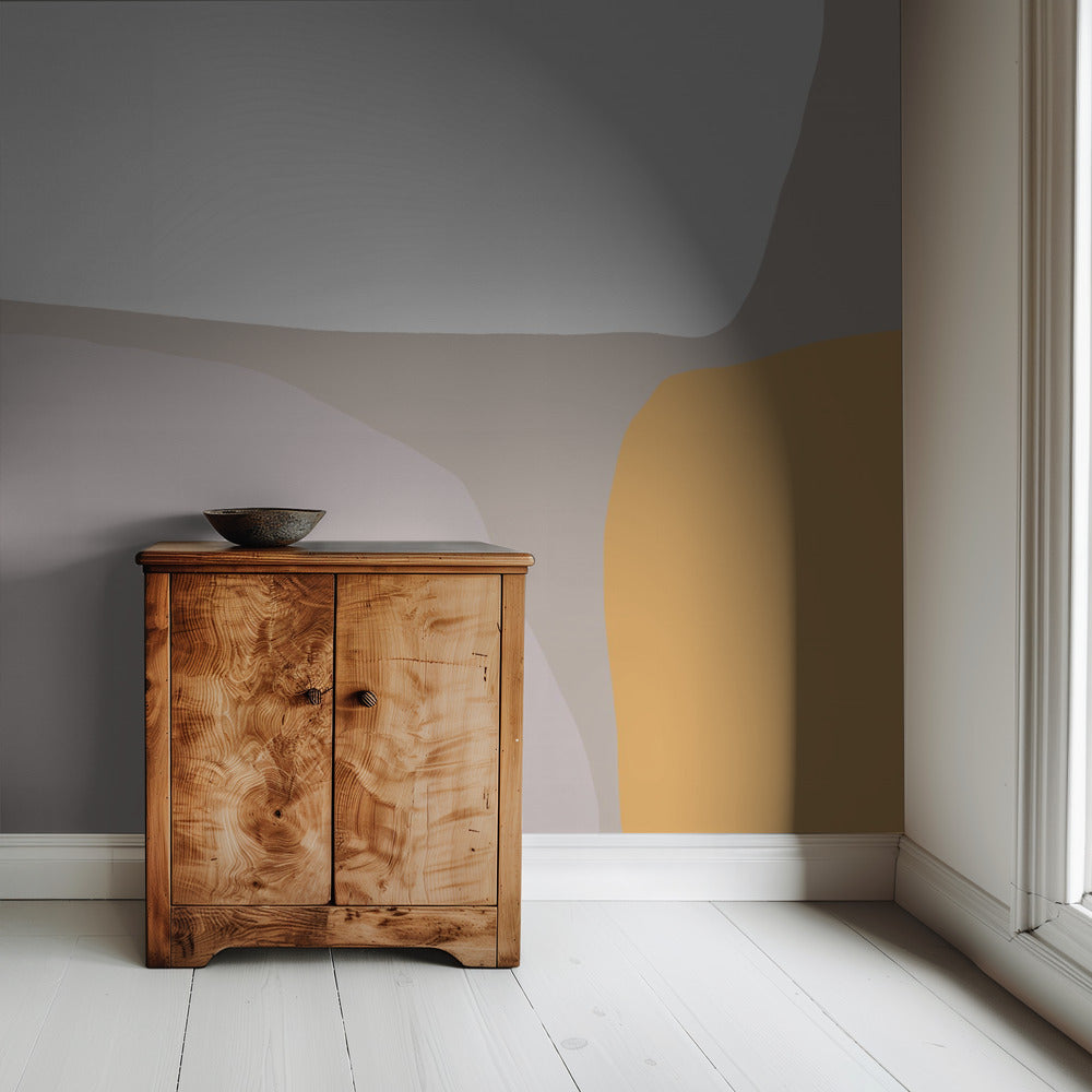 Sanfte geometrische Harmonie | Tapete