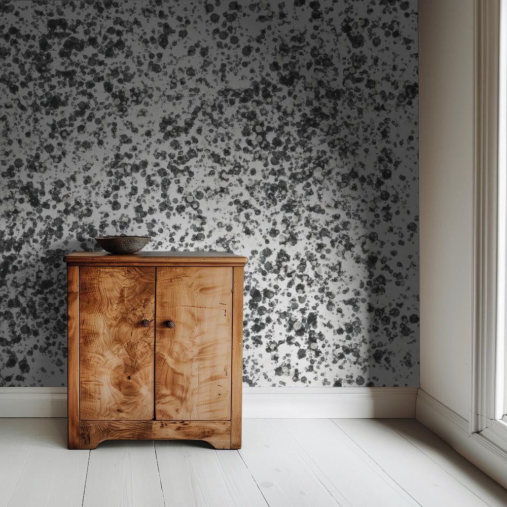 Monochrome Sprenkel | Tapete