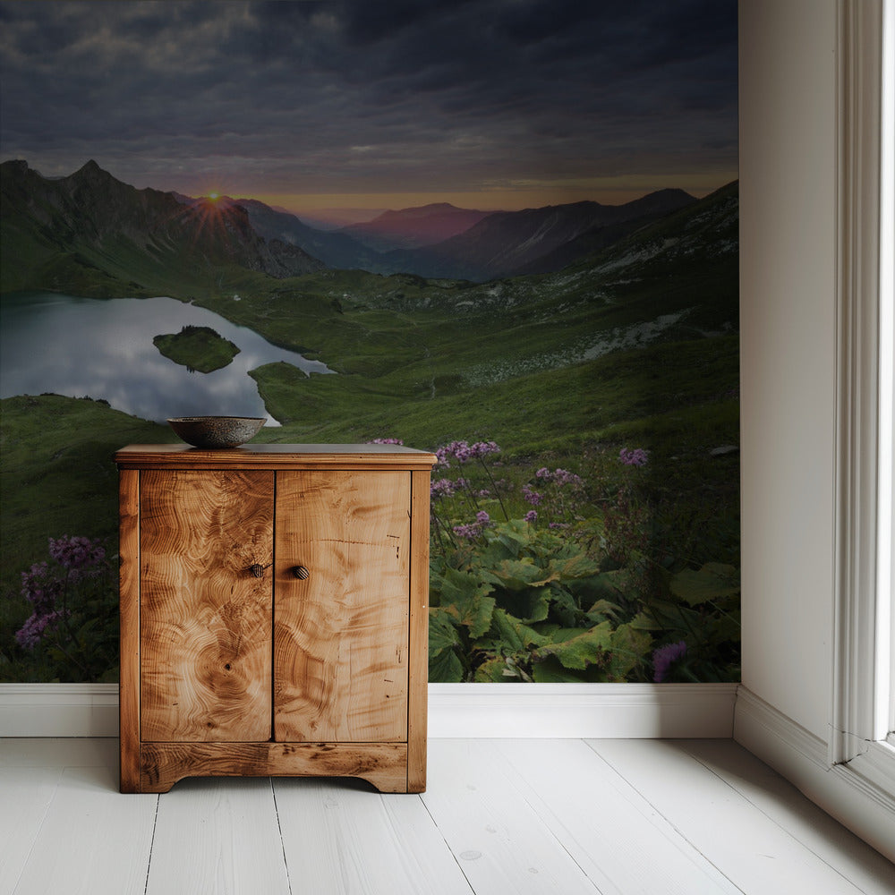 Magischer Bergsee | Hintergrundbild