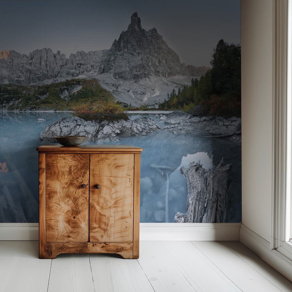 Blauer Bergsee | Hintergrundbild