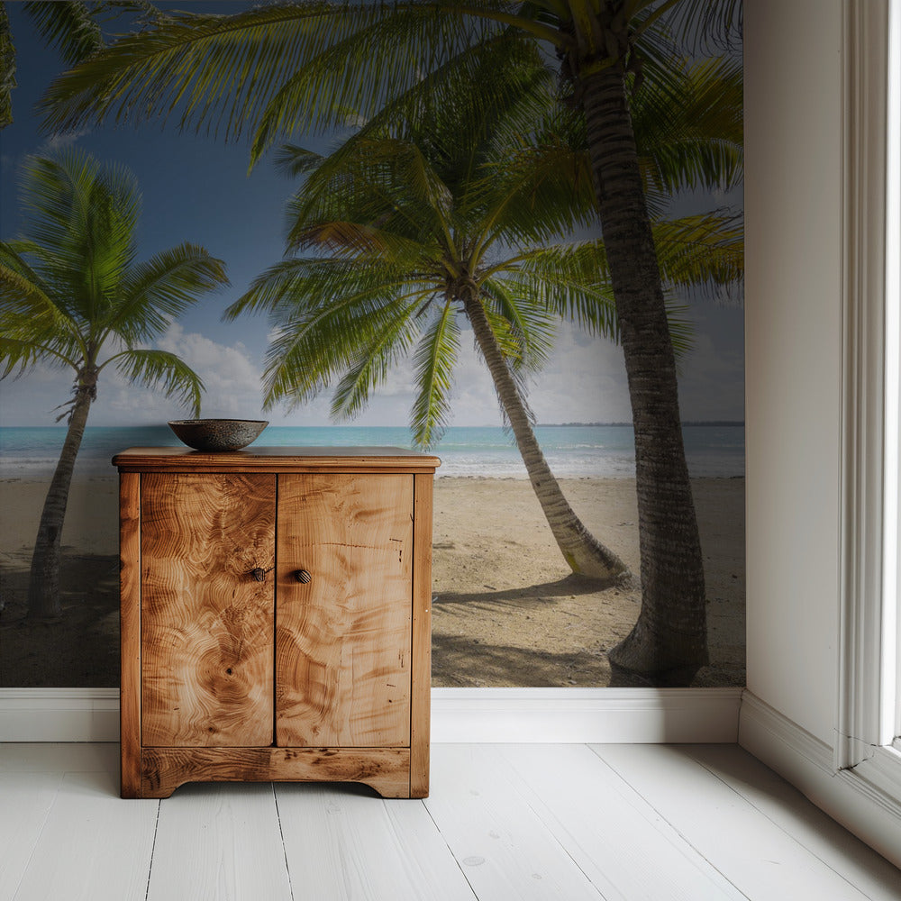Palmy Beach II | Tapete