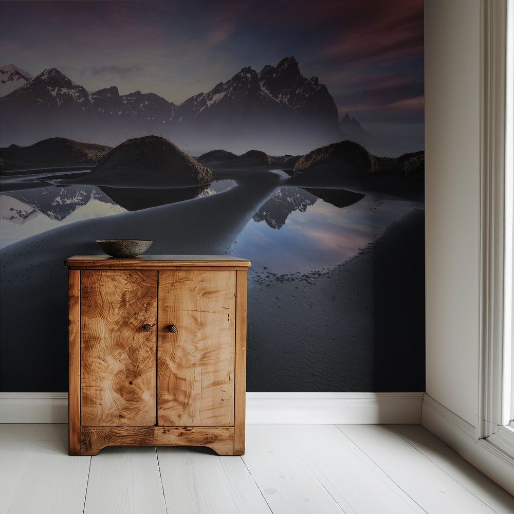 Leuchtendes Vestrahorn | Hintergrund