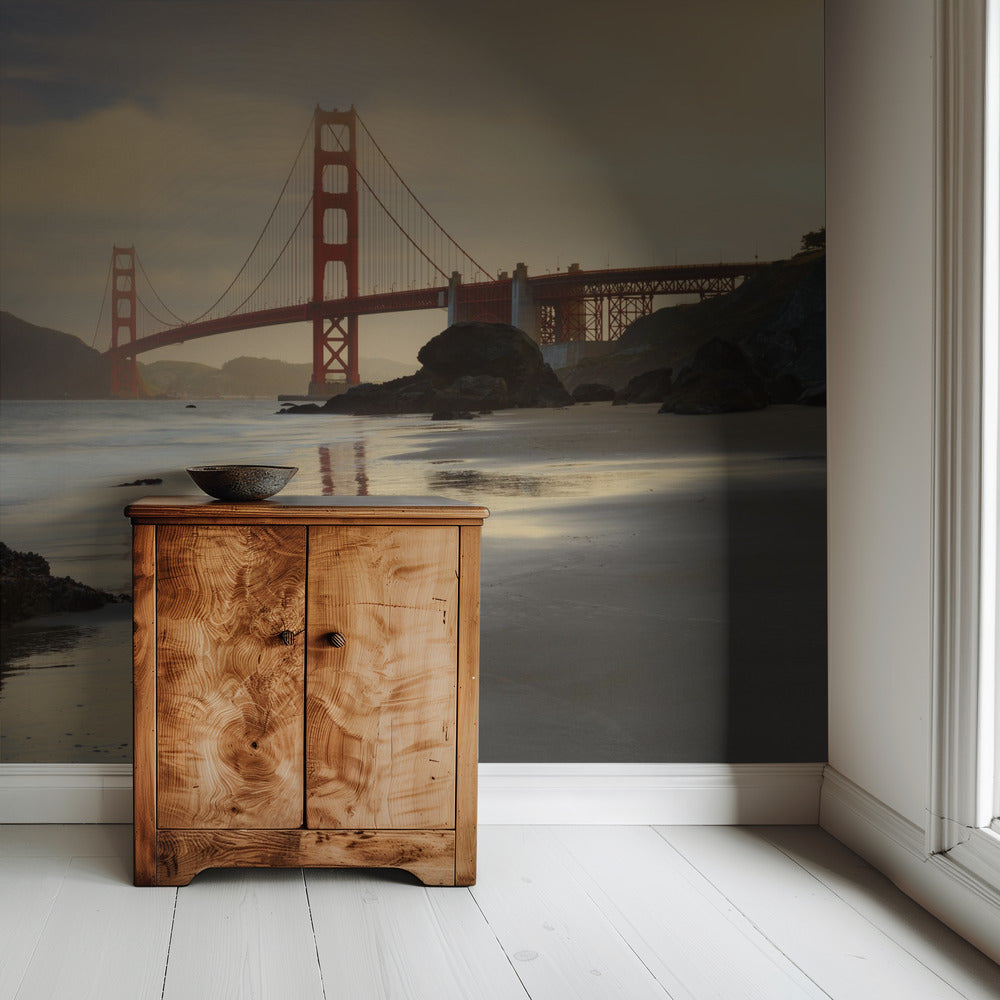 Golden Gate Morgen | Hintergrundbild