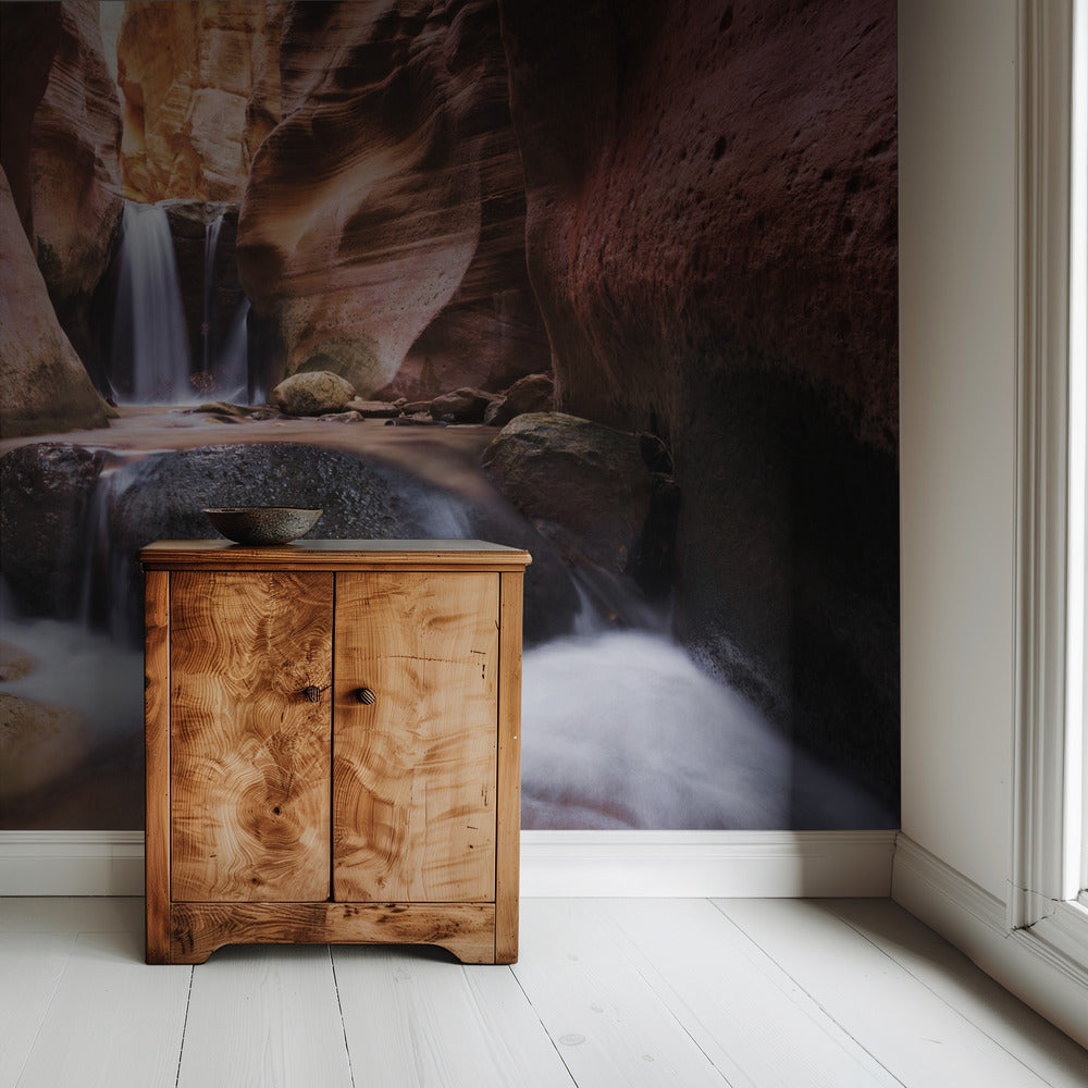 Canyon Wasserfall | Tapete