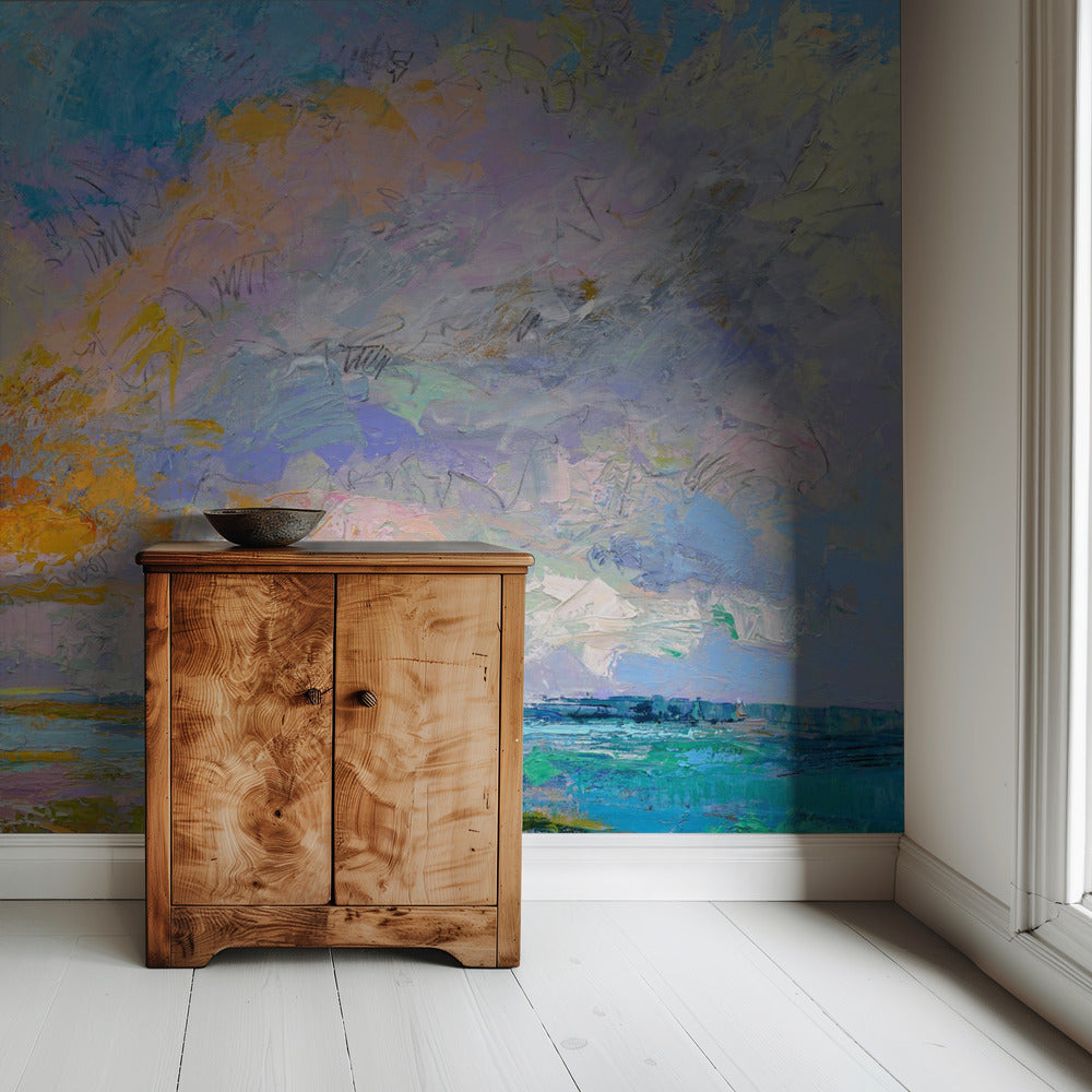 Bunte Landschaft | Tapete