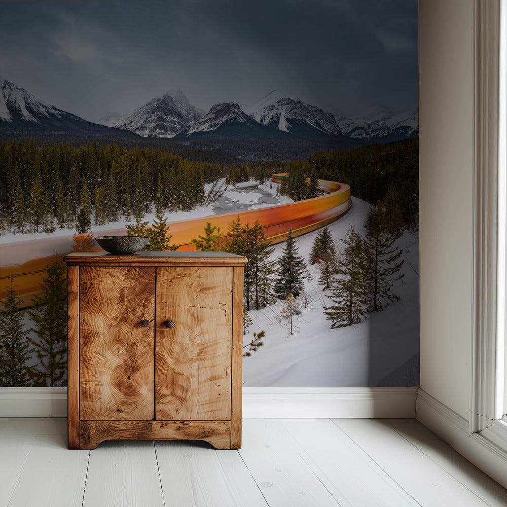 Morant's Curve im Winter | Hintergrundbild