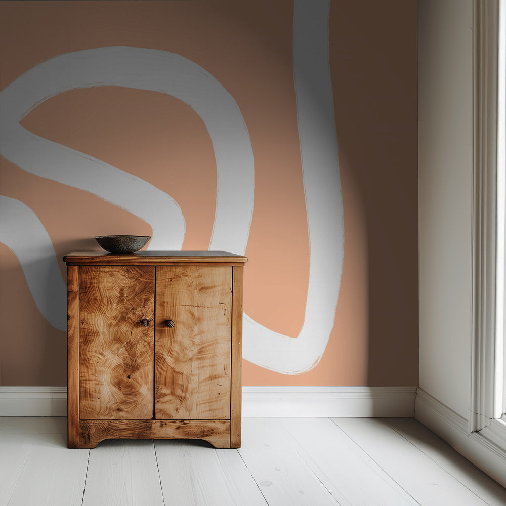 Bunte Minimalform | Tapete