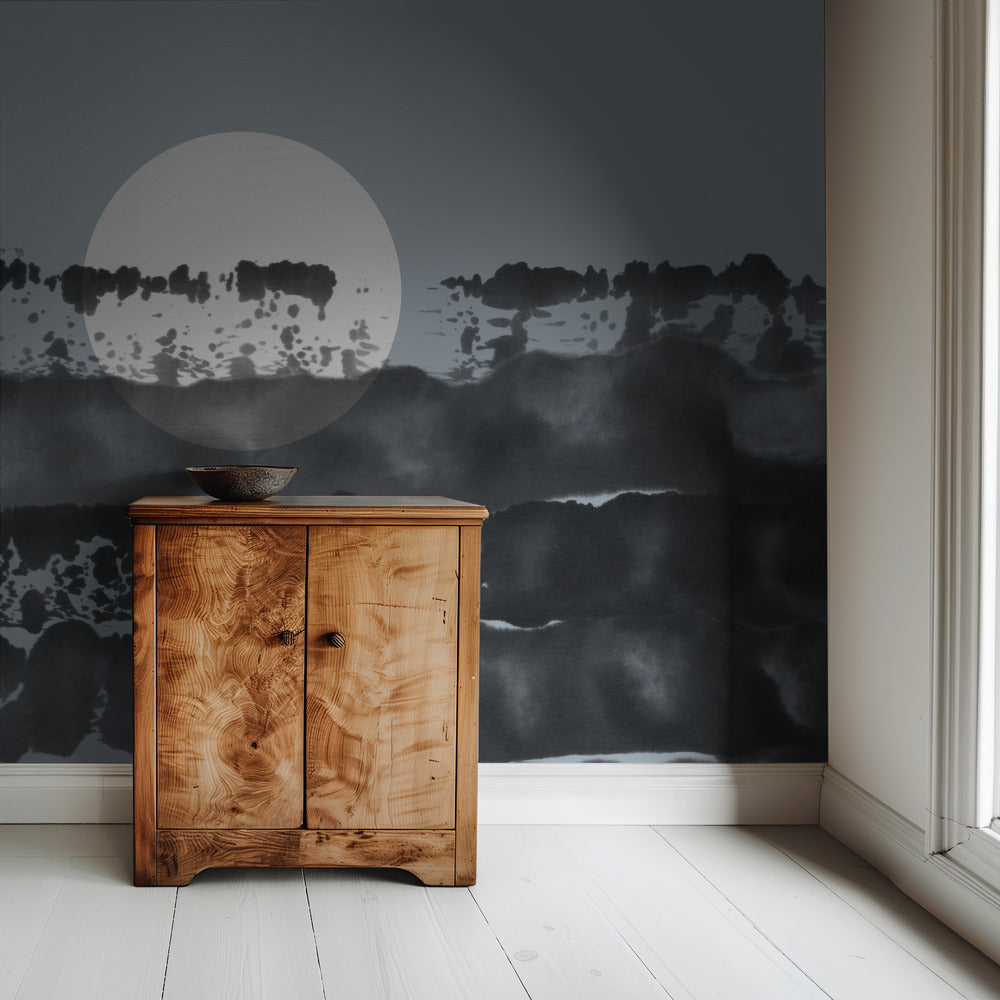Hidden Moon N°5 | Hinter dem Horizont | Tapete