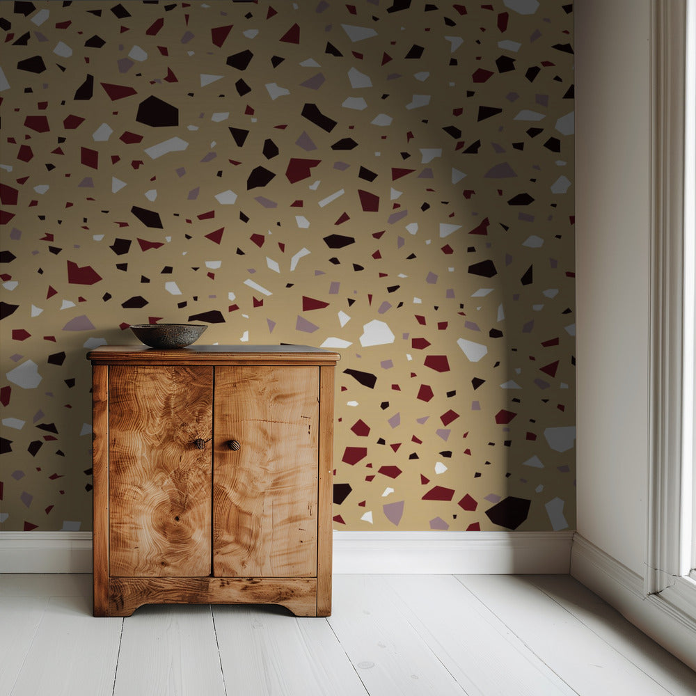 Speckles_Mustard | Tapete