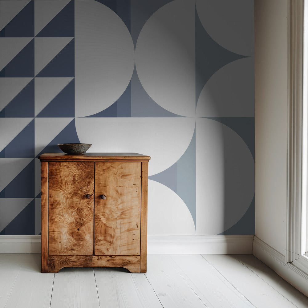 Geo Half Nr. 3 | Tapete