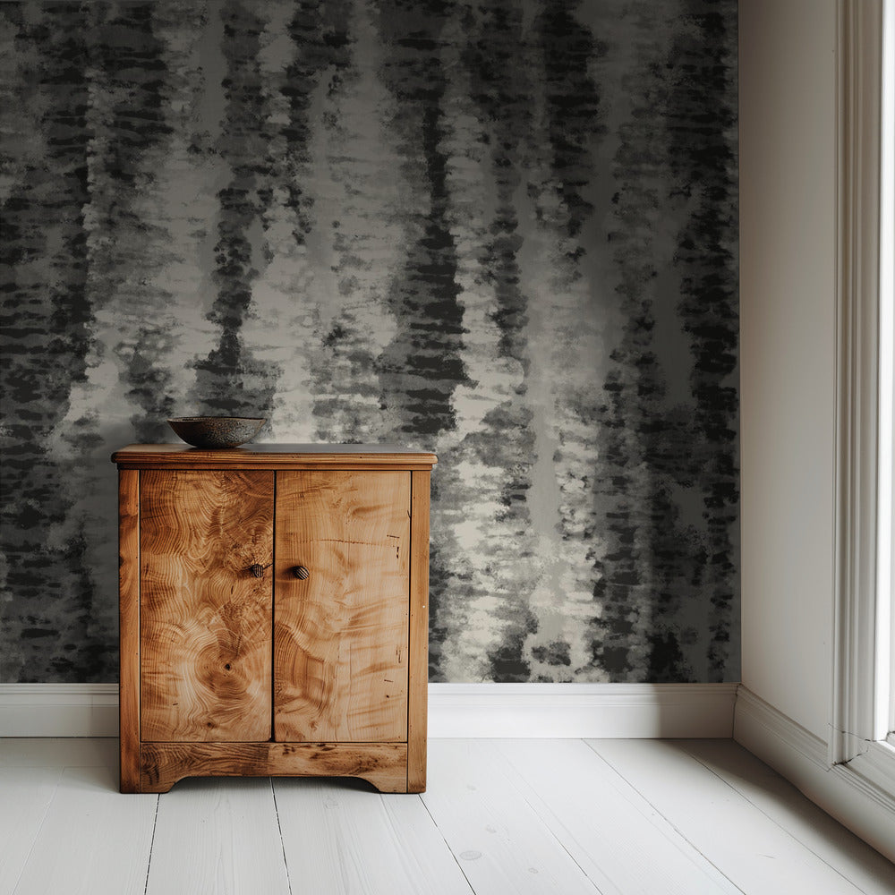 Monochrome Streifen | Tapete