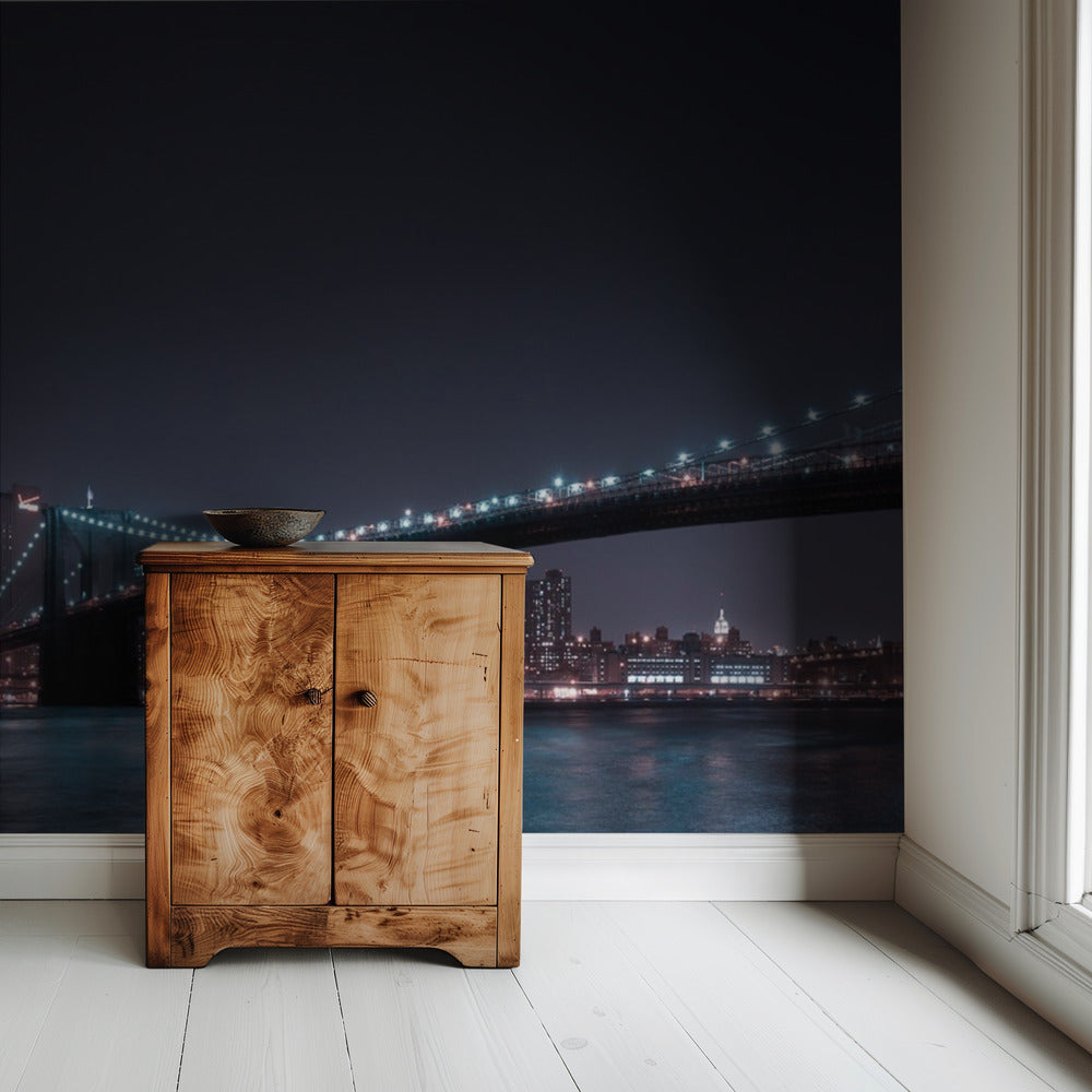 Skyline von Manhattan und Brooklyn Bridge | Hintergrundbild