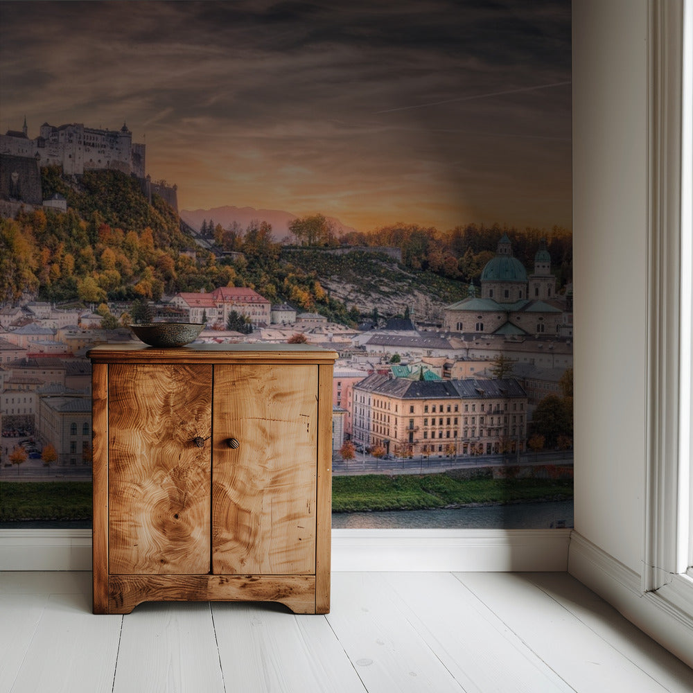 Salzburg in Herbstfarben | Hintergrundbild