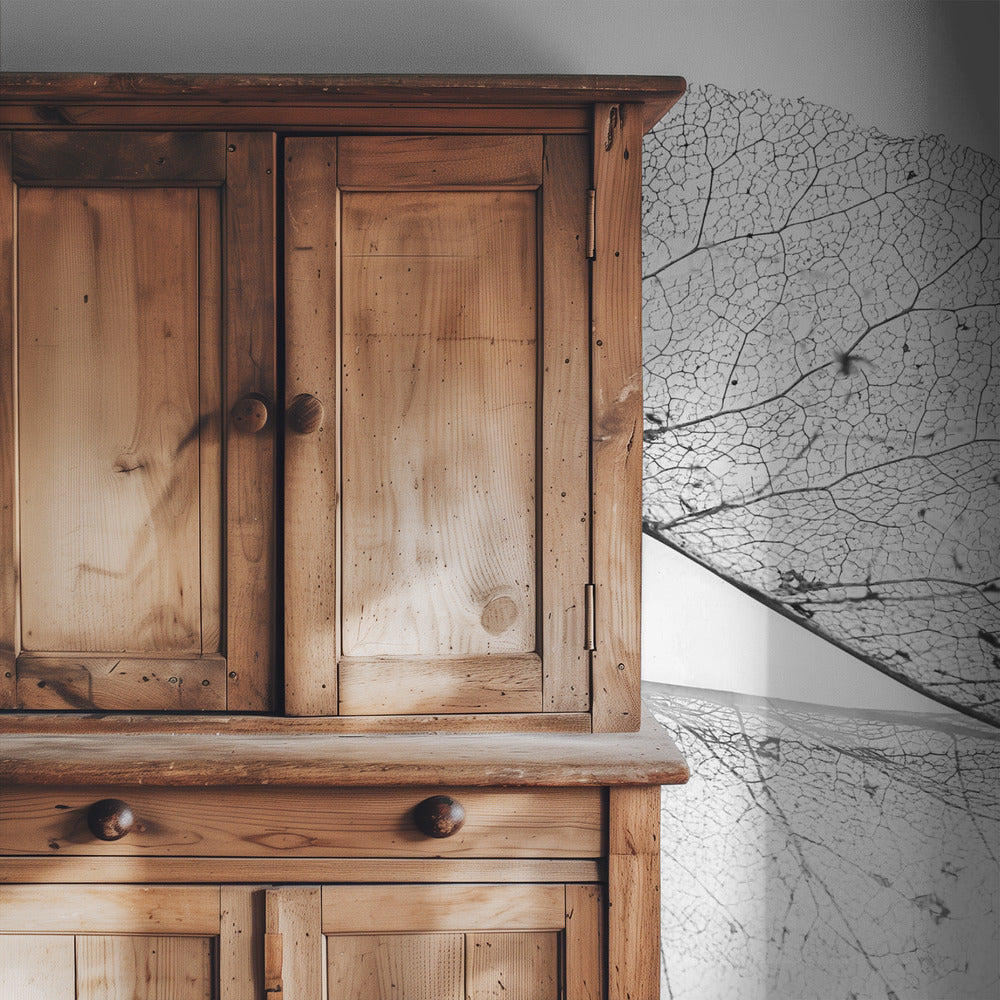 Das alte Blatt | Tapete