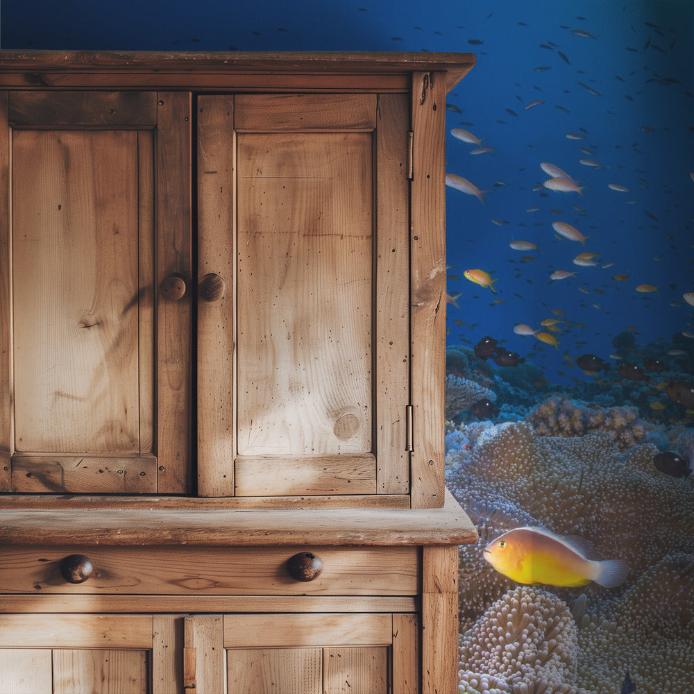 Anemonen und Fahnenbarsche | Hintergrundbild