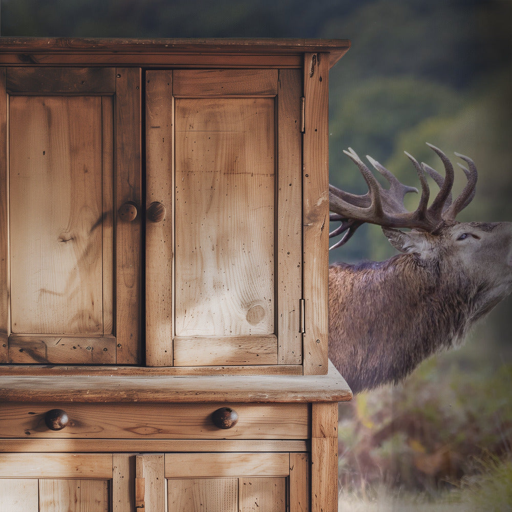 Der Schrei des Hirsches | Hintergrundbild