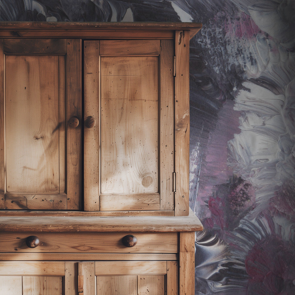 Florale impressionistische Pinselstriche | Tapete