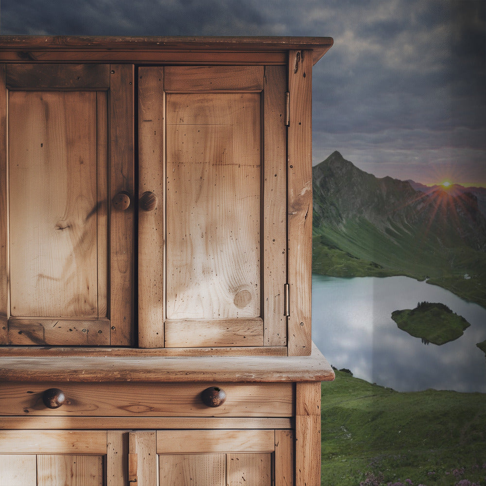 Magischer Bergsee | Hintergrundbild