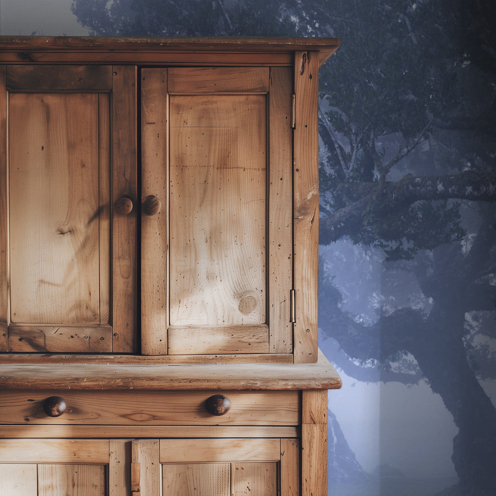 Blaue Wälder | Tapete