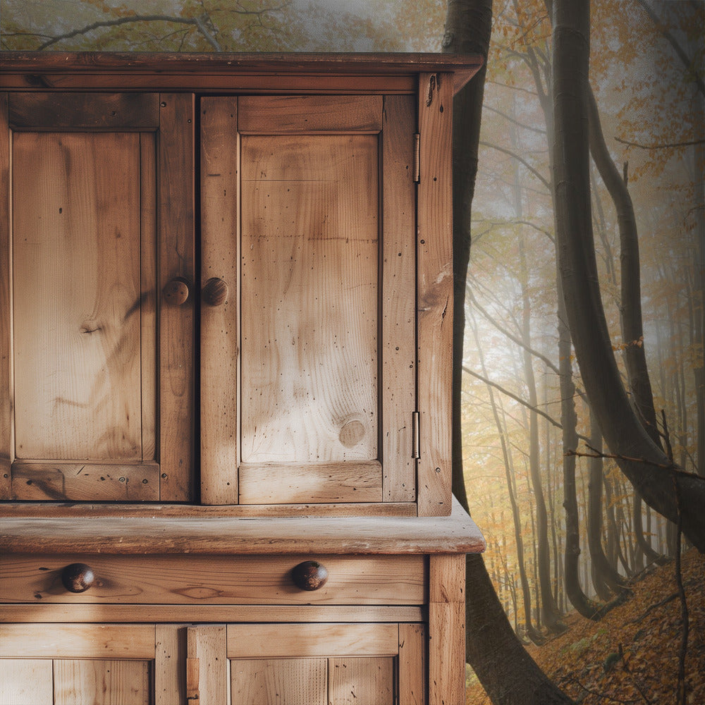 Mystischer Herbstwald | Tapete