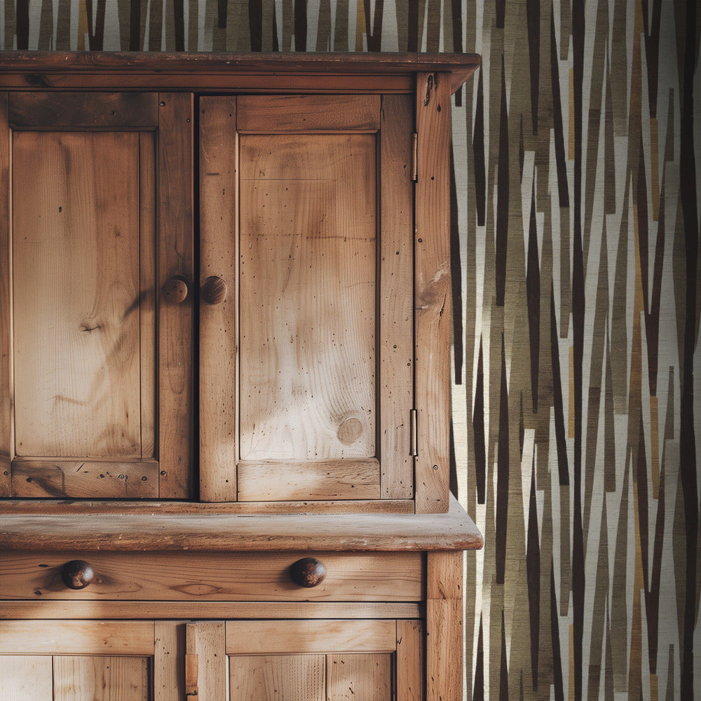Symmetrische Streifen | Tapete