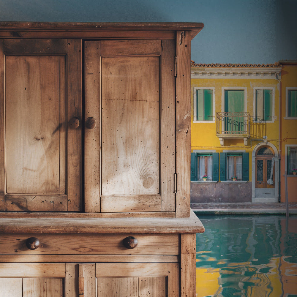 Farbiges Burano | Tapete