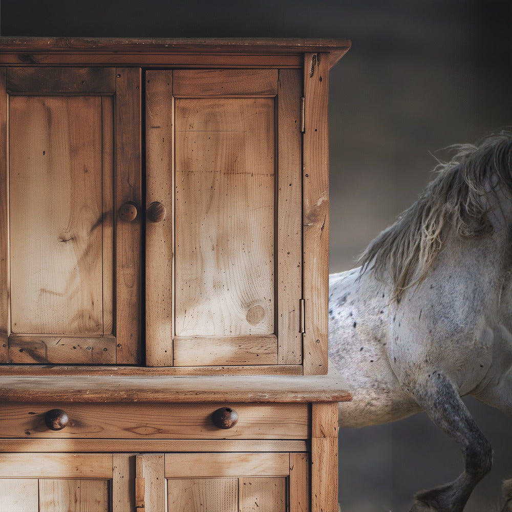 Mustang, Wildpferd / Equus ferus caballus | Tapete