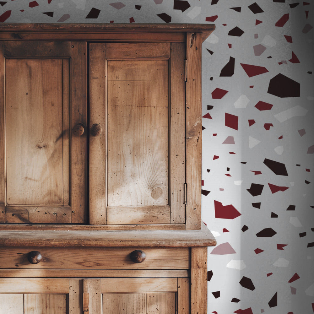Speckles_Rose Grey | Tapete