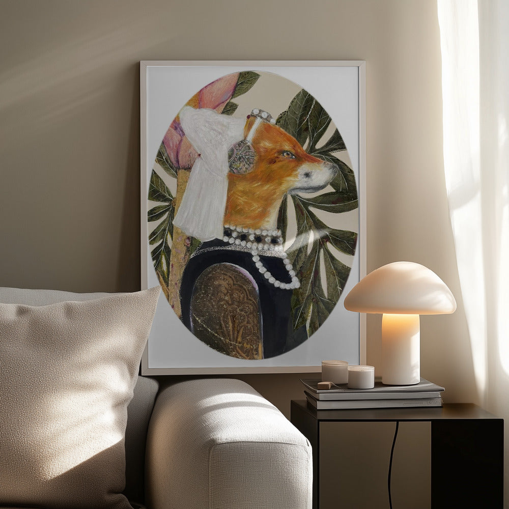 Fuchs im Renaissance-Gewand | Poster