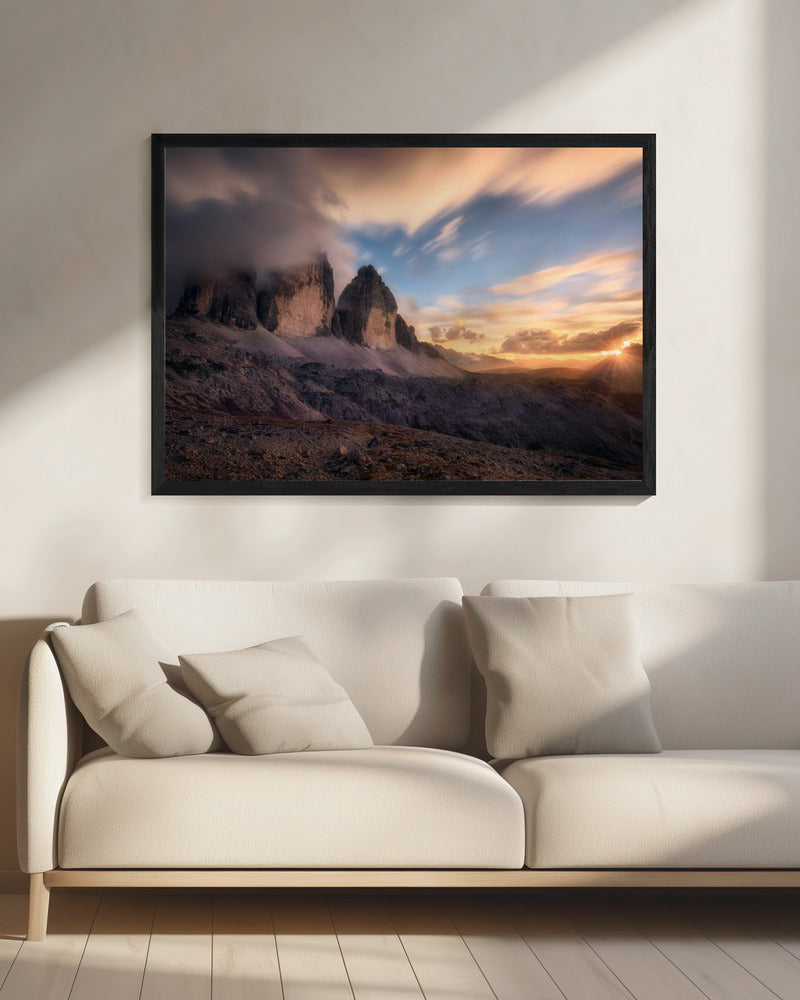 Der letzte Augenblick | Leinwand