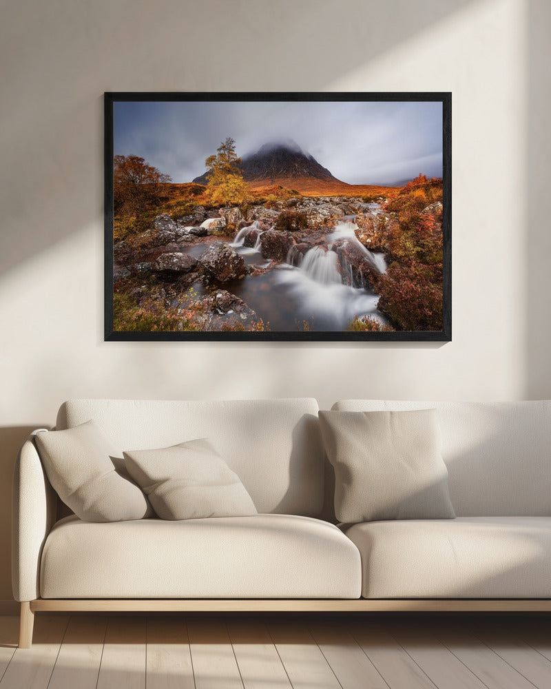 Herbst im Glencoe | Leinwand