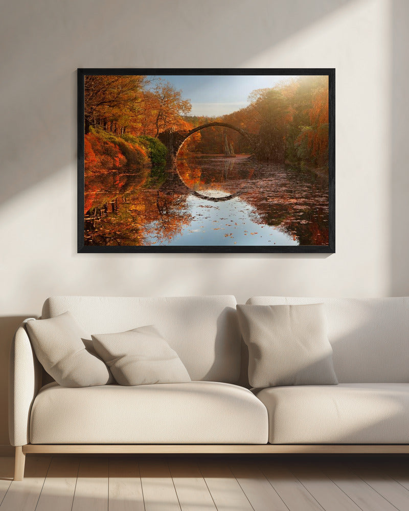 Autumn lake | Canvas